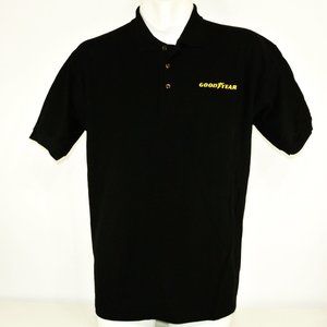 GOODYEAR Tire Automotive Employee Uniform Polo Shirt Black NEW Size XL